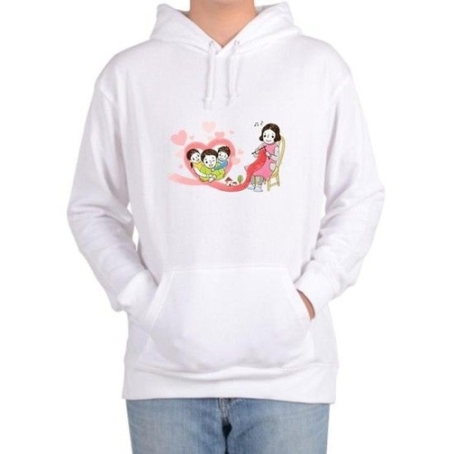 아미 BZJL77SY_4C기모후드티 행복한가족 엄마 아빠 f ly_이미지