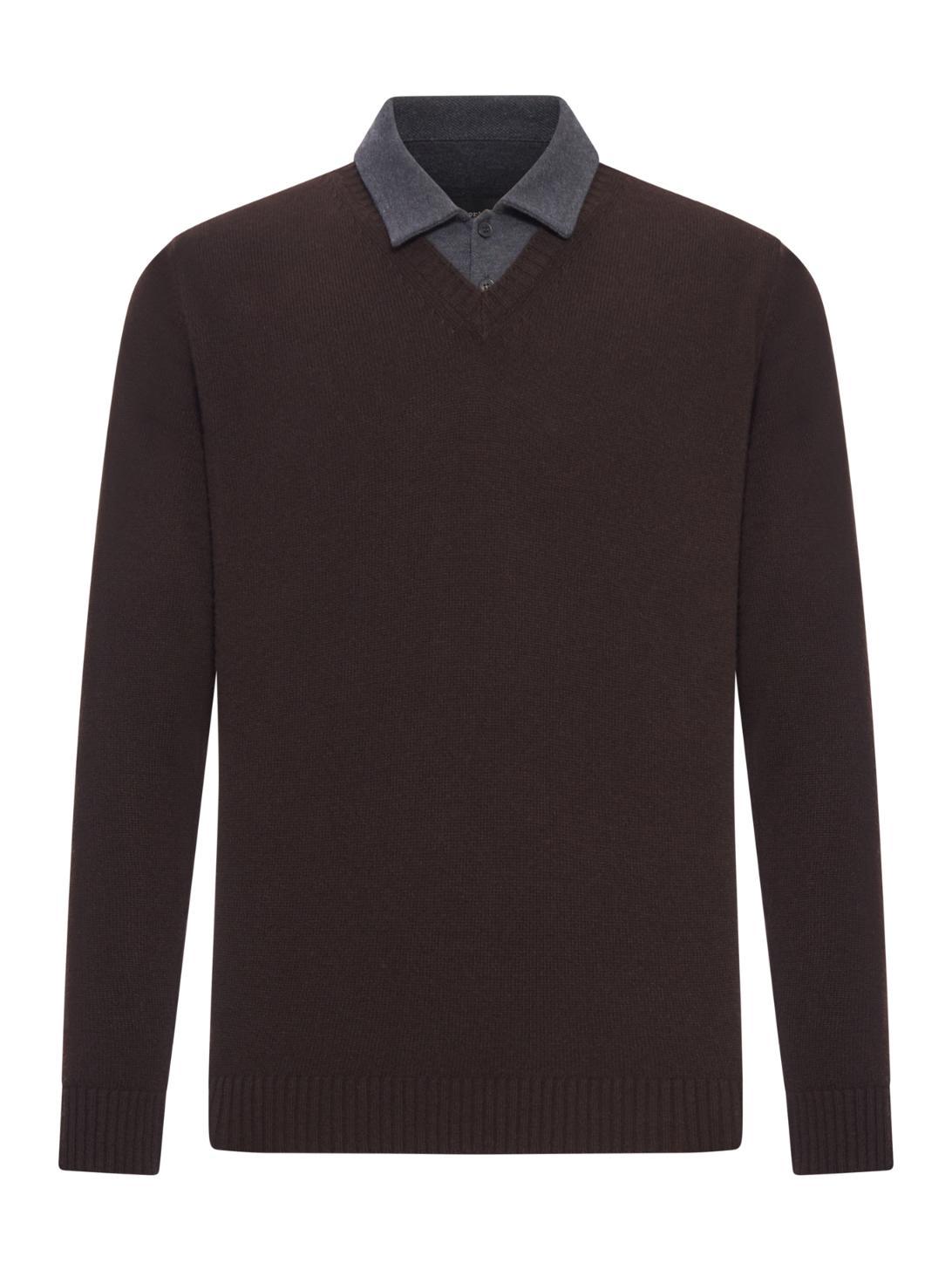 로베르토 콜리나 Knitwear FW25 253M37002SUM37SU07 MORO ANTRA 6856537_이미지