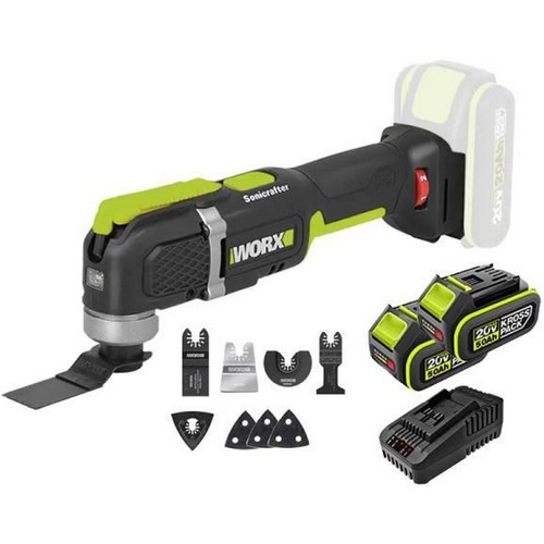 웍스 WE696 해외구매 (5.0Ah, 배터리 2개)_이미지