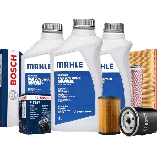 말레 그래핀 엔진오일 SN C3 0W30 5L + 보쉬필터 혼다 CR-V 2.4 가솔린_이미지