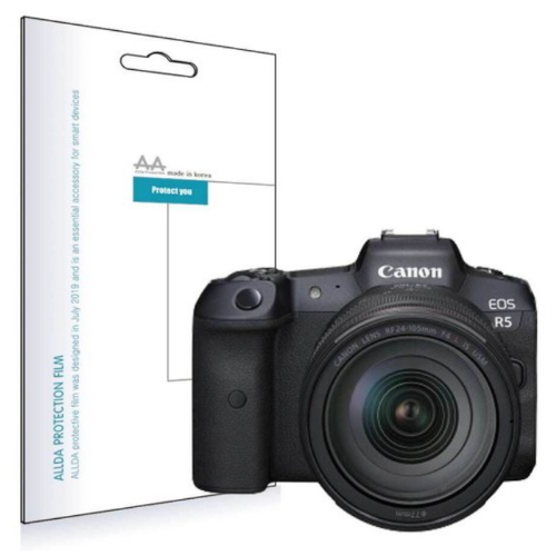 ALLDA 캐논 R5용 고광택 액정보호필름 (2매)_이미지