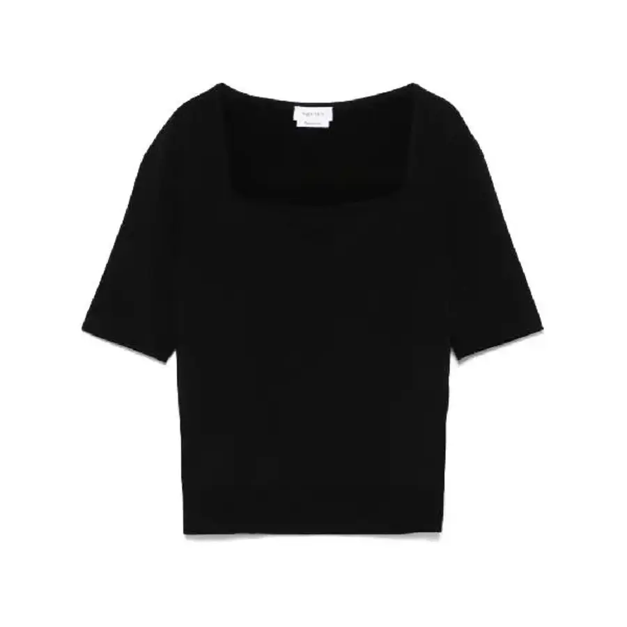 알렉산더맥퀸 파인 니트 티셔츠 817179Q1BCK1000 T