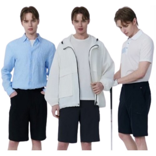 밀레골프 하프팬츠 3종세트