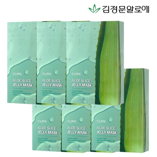 김정문알로에 큐어 알로에 젤리 마스크팩 시즌4 (60매)_이미지