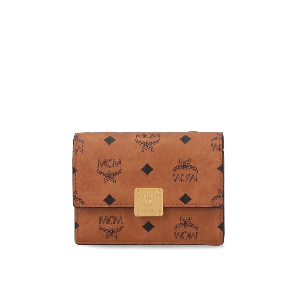 MCM 라프리마 여성 지갑 purses 위드 체인 MYLFATA03CO Brown /8