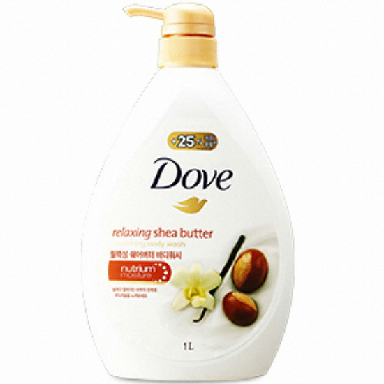  도브 릴랙싱 시어버터 바디워시 1000ml [3개]