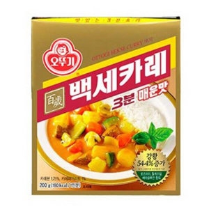 오뚜기 3분 백세카레 매운맛 200g (15개)_이미지