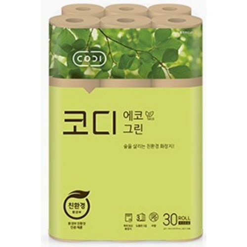 코디 ㅤ에코그린 바스티슈 30m (30롤) *6팩_이미지