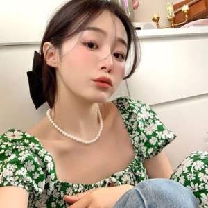 오너클랜 아크릴진주목걸이 AMA-0004 WE618EF_250403 582943_WE618EF_250403