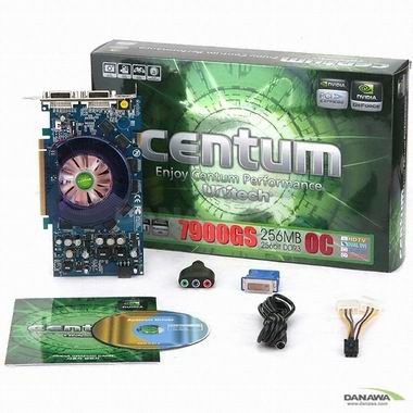 유니텍전자 지포스 7900GS CENTUM OC 256MB_이미지