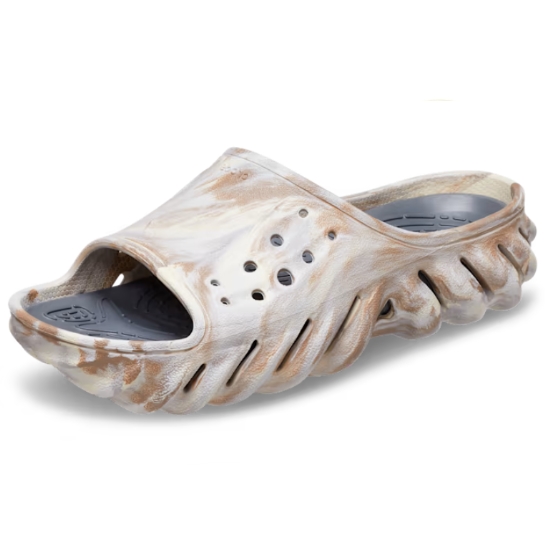 크록스 남녀공용 에코 마블 슬라이드_208467-2Y3_이미지