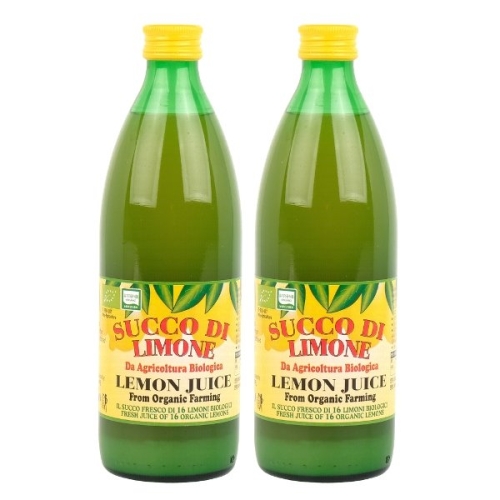 Eurofood 유기농 레몬쥬스 500ml (2개)_이미지
