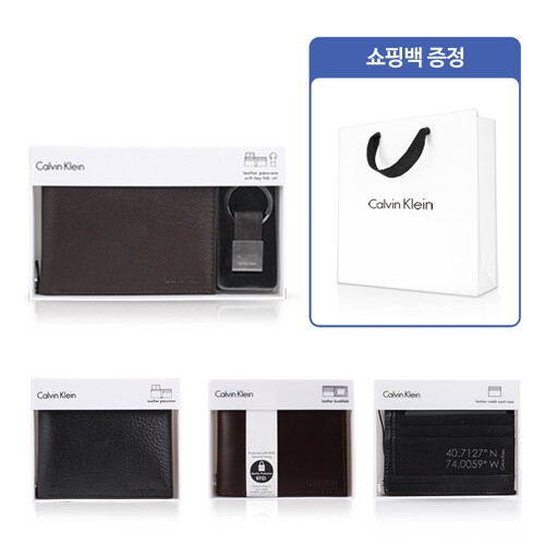 캘빈클라인 ACC  acc 지갑 남성 반지갑 3단지갑 선물세트 17종택1_이미지