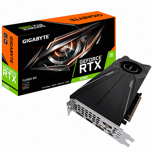 GIGABYTE 지포스 RTX 2080 UDV 터보포스 D6 8GB