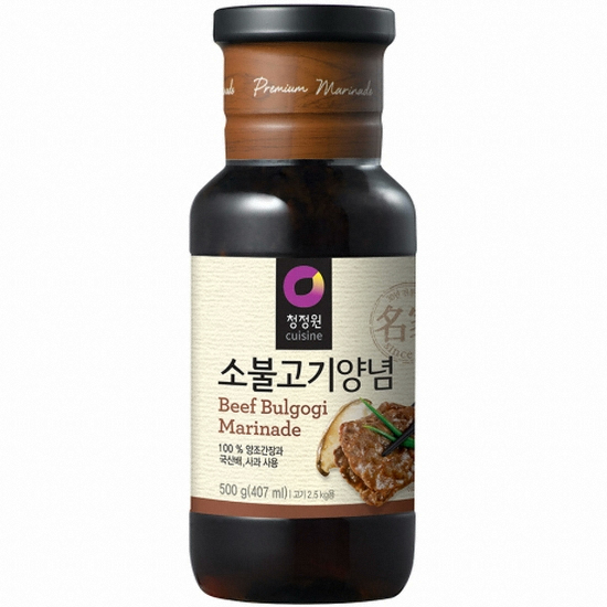 청정원 소불고기양념 500g (1개)