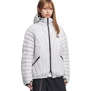 노매뉴얼 NUBES 라이트 덕 다운 글로시 그레이 1873433