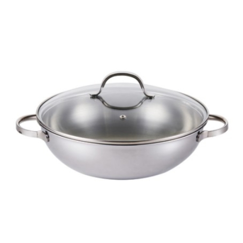 한일스텐레스 오딘 통3중 궁중전골 냄비 (30cm)_이미지