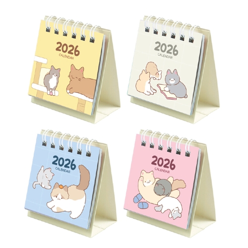 핑크풋 2026 냥냥 초미니 달력 (20개)_이미지