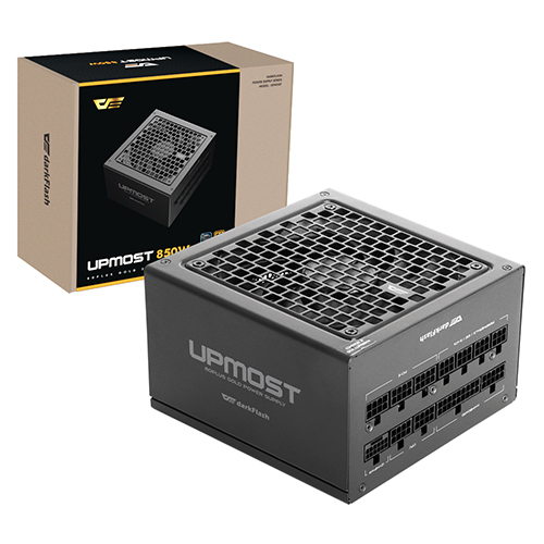 darkFlash UPMOST 850W 80PLUS골드 풀모듈러 ATX3.0 블랙_이미지