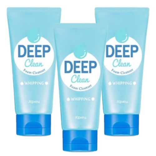 어퓨 딥 클린 폼 클렌저 휘핑 130ml (3개)_이미지