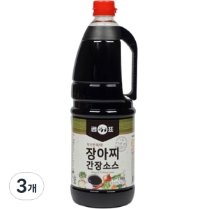 곰표 장아찌 간장소스 1.9kg (3개)_이미지