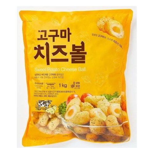 이지푸드 고구마 치즈볼 1kg (1개)_이미지