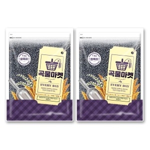 홍천철원물류센터 곡물마켓 찰흑미 1kg (2개)_이미지
