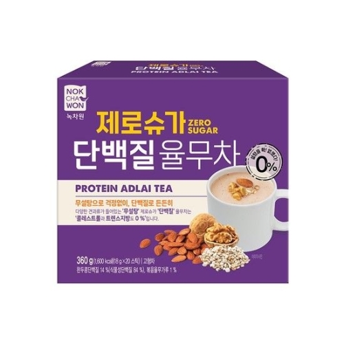 녹차원  제로슈가 단백질 율무차 20개입