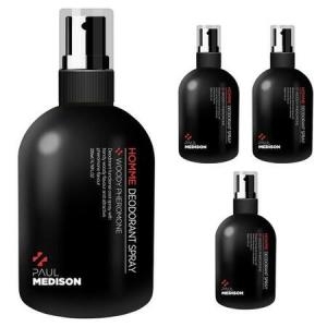 폴메디슨 옴므 데오드란트 스프레이 우디 페로몬향 200ml (4개)_이미지