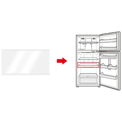 LG전자 냉장실 선반 AHT73873907_이미지