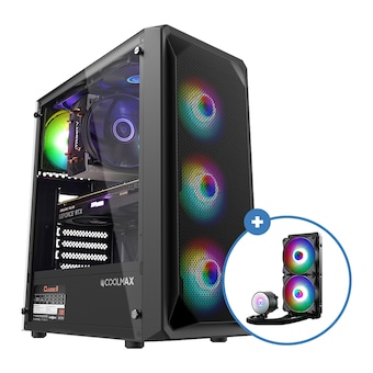 마이크로닉스 COOLMAX <b>가성비</b> NO.3 RGB + AID W240 aRGB