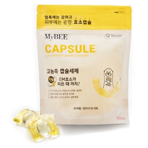 마이비 고농축 캡슐세제 베이비코튼향 1개 30개입_이미지