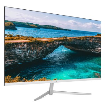 래안텍 PANTHEON F3275T IPS 화이트 베젤리스 120 무결점