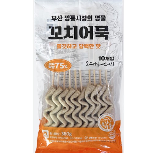 동화푸드 부산깡통시장 꼬치어묵 360g (4개)_이미지