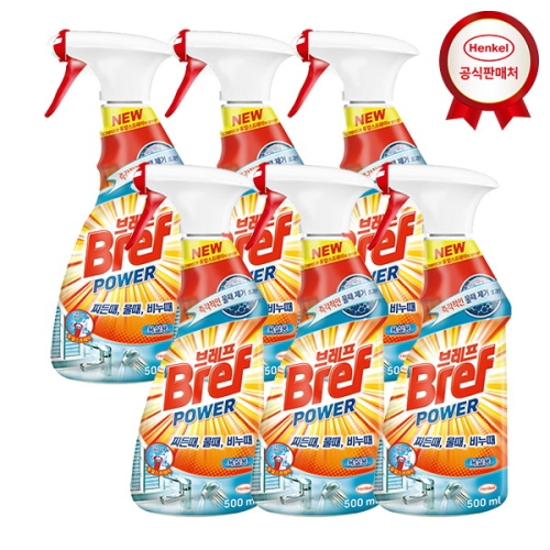 브레프 파워 욕실용 500ml (6개)_이미지