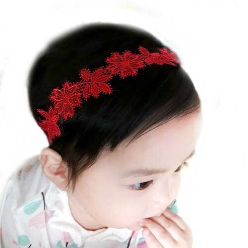 비잔틴 플라워 아기헤어밴드