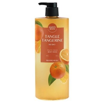 <b>해피바스</b> 프루츠 크러시 <b>바디</b><b>워시</b> 탠저린 900g