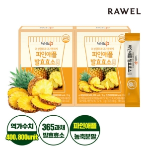 로엘 로엘 웰업 파인애플 발효효소 3g 30포 (2개)