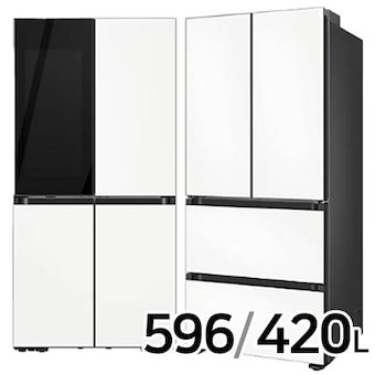 삼성전자 비스포크 키친핏 새틴 RF60DB9342 + <b>RQ42DB94R2AP</b> (화이트)