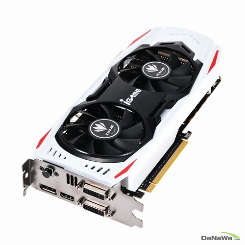COLORFUL 지포스 GTX650 TI BOOST iGAME-U D5 2GB WHITE SHARK_이미지