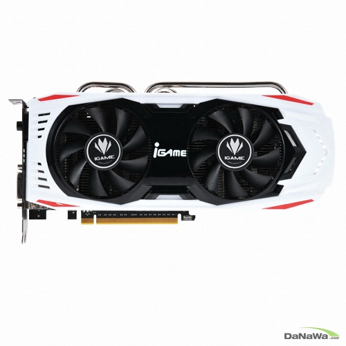 COLORFUL 지포스 GTX650 TI BOOST iGAME-U D5 2GB WHITE SHARK_이미지