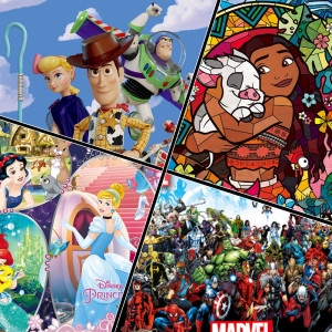 디즈니 마블 영화 캐릭터 직소퍼즐 시리즈