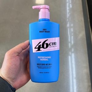 46cm 약산성 데오드란트 바디워시 리프레싱 허벌향 600ml