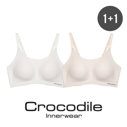 감탄 라이크라 쉘론 스트랩 패드일체형 브래지어 2종