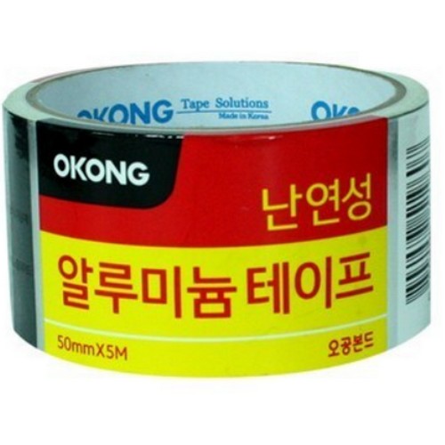 오공 난연성 알루미늄 테이프 50mm이미지입니다. 누르면 해당 게시물로 새창이동합니다.