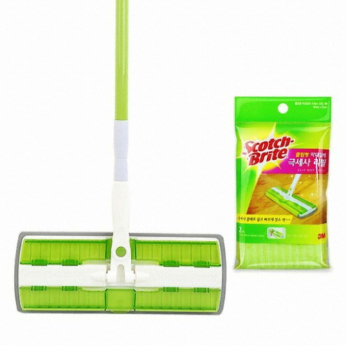 3M 스카치브라이트 클립형 막대걸레 (+패드2장)