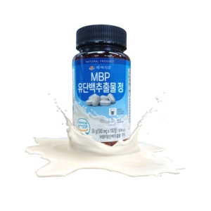 백세식품 MBP 유단백추출물정 600mg 90정 (4개)_이미지