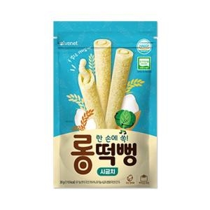 아이배냇 롱떡뻥 시금치 30g (2개)_이미지