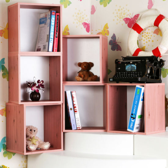 한목가구 라이펀 HF칼라수납 공간박스 (6P, 워시핑크)