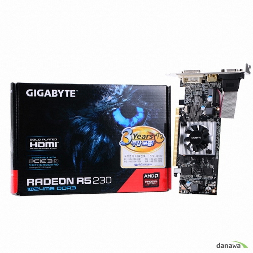 GIGABYTE 라데온 R5 230 UD2 D3 1GB 미니미_이미지
